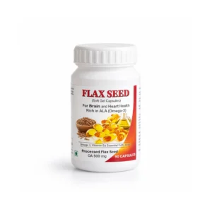 Flax Seed Soft Gel Capsules