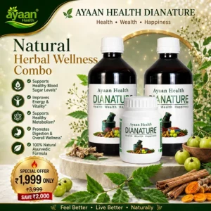 Ayaan Health DIANATURE Combo Pack